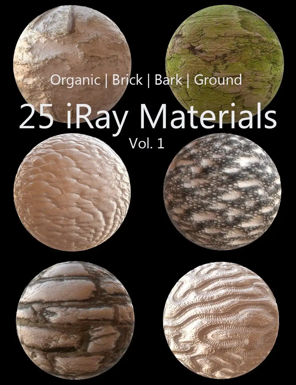 Iray Materials Collection_DAZ3D下载站