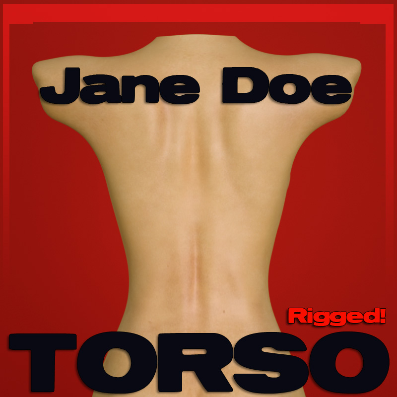 Jane Doe Torso_DAZ3DDL