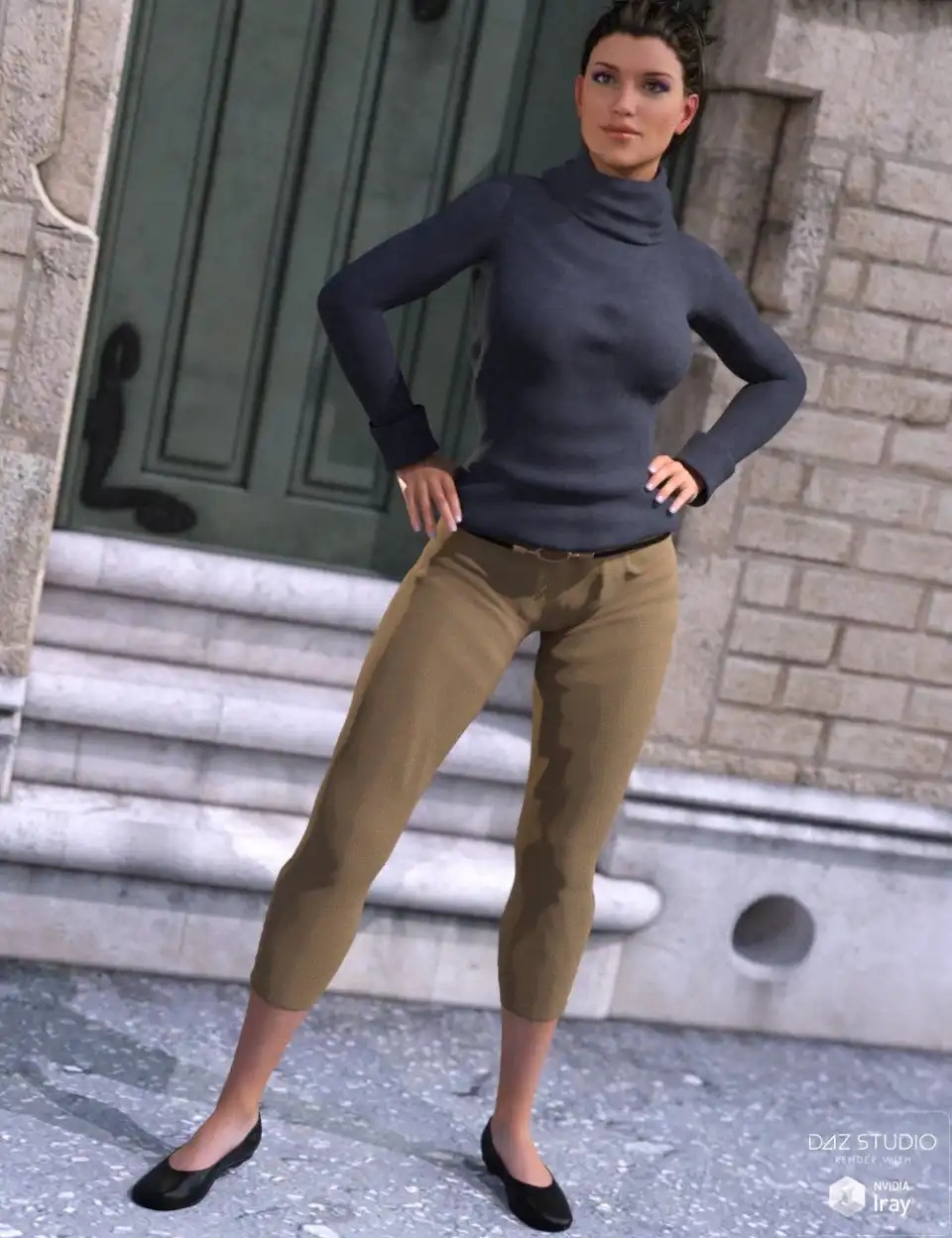 Kimi Style for Genesis 3 Female(s)_DAZ3D下载站