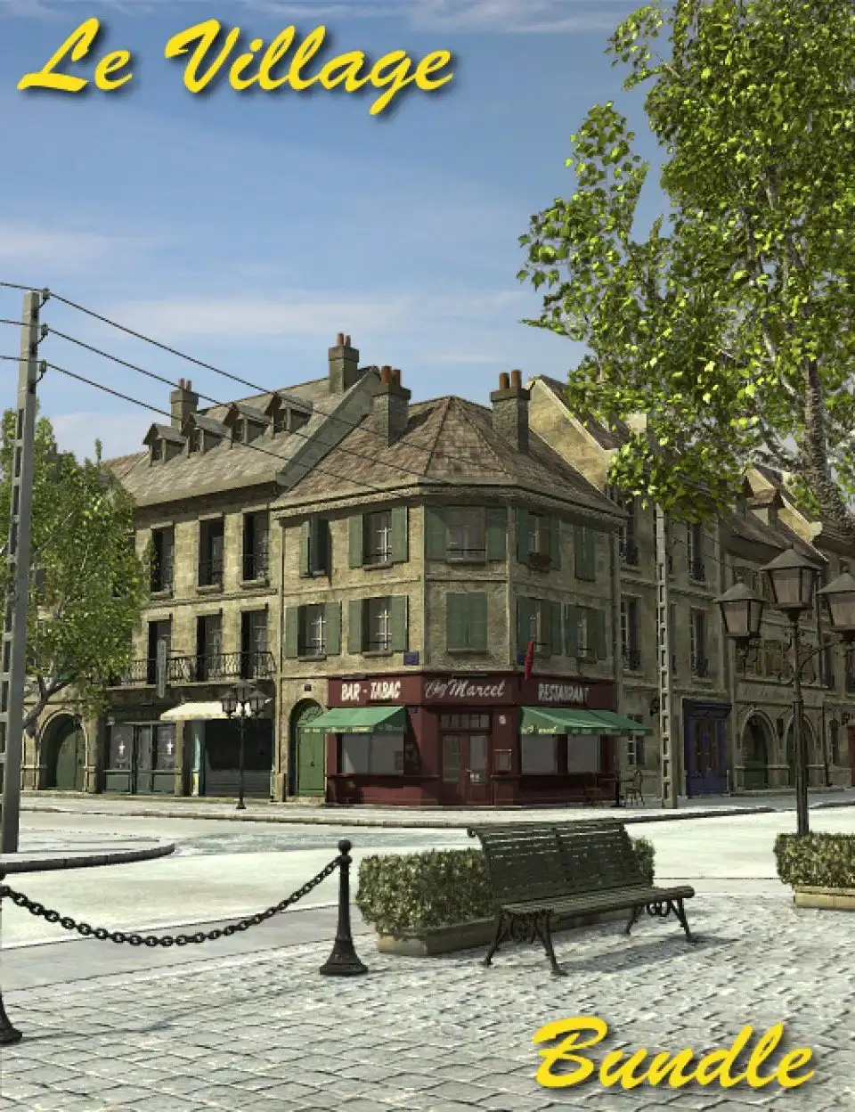 Le Village – Bundle_DAZ3DDL