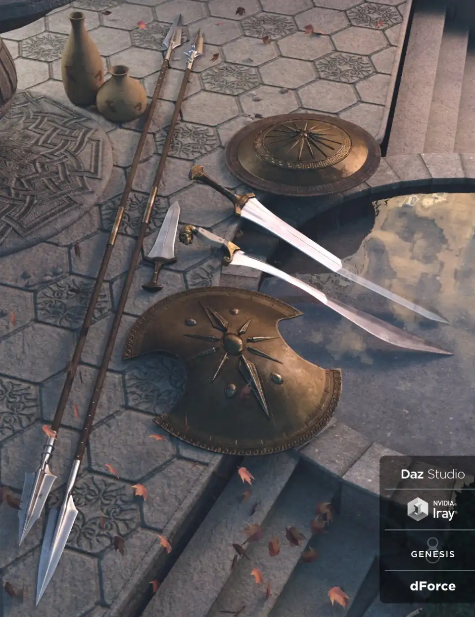 Macedonian Weapons Collection_DAZ3DDL