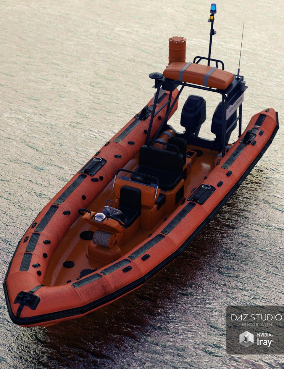 McBoaty Lifeboat_DAZ3D下载站
