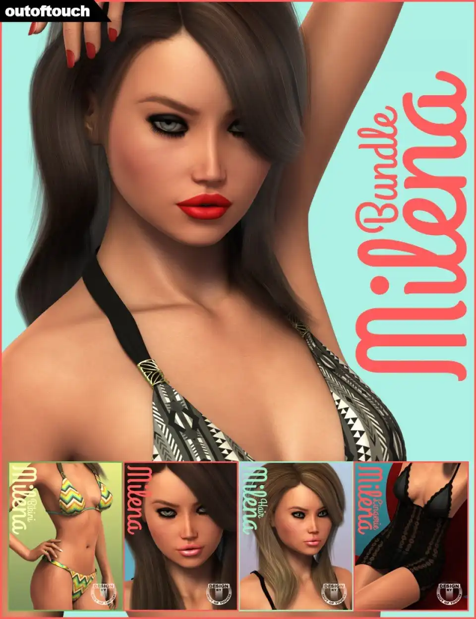 Milena Bundle_DAZ3DDL