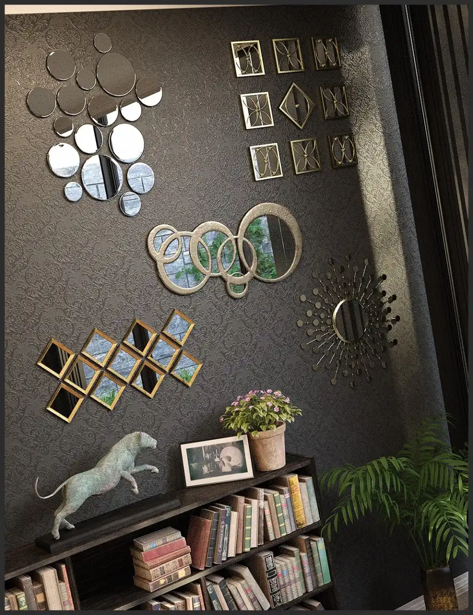 Modern Mirrors_DAZ3DDL
