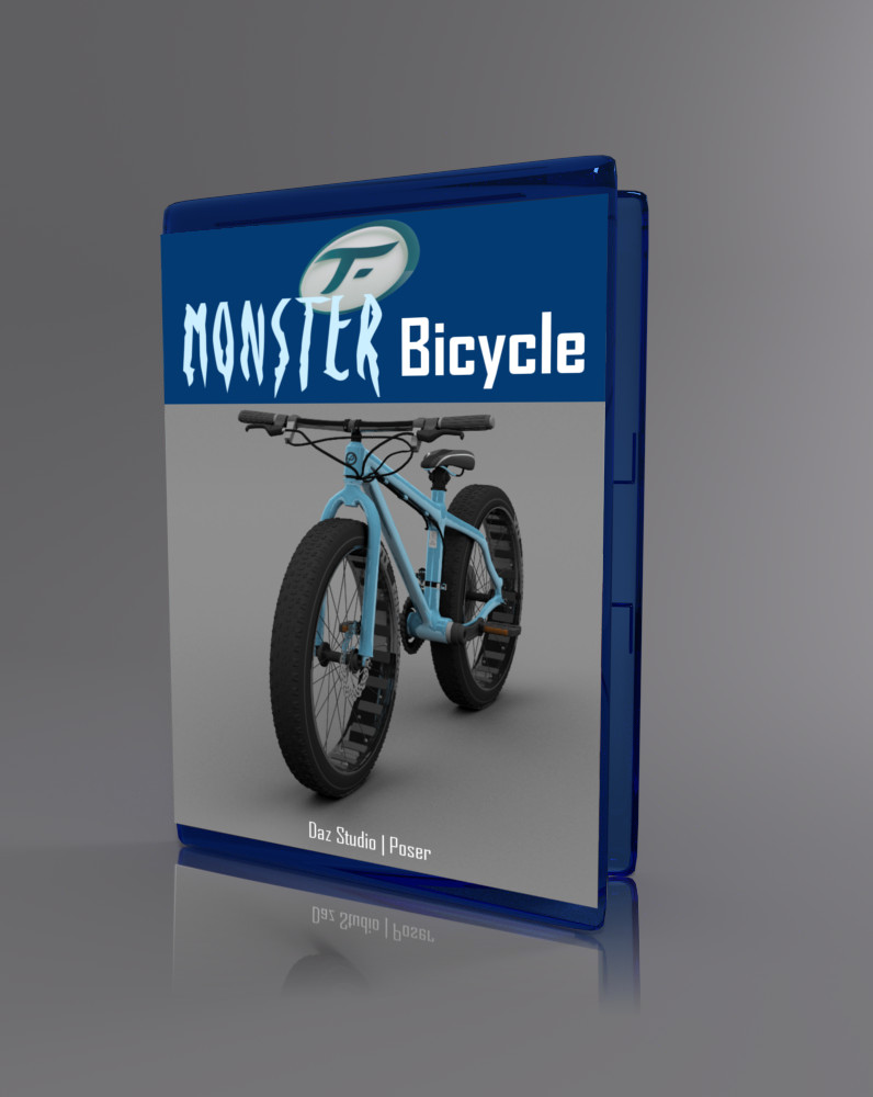 Monster Bicycle_DAZ3D下载站
