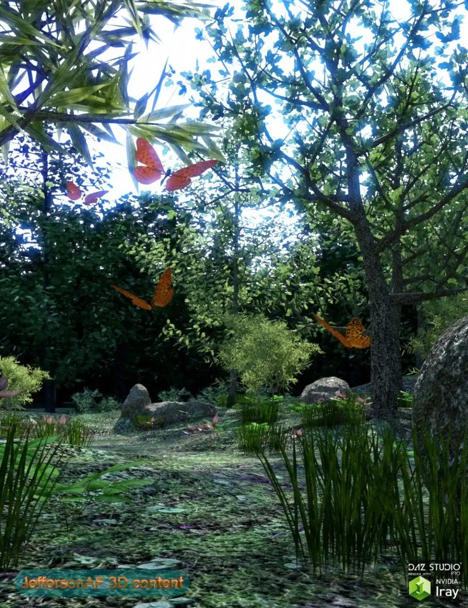 My Beautiful Forest_DAZ3D下载站