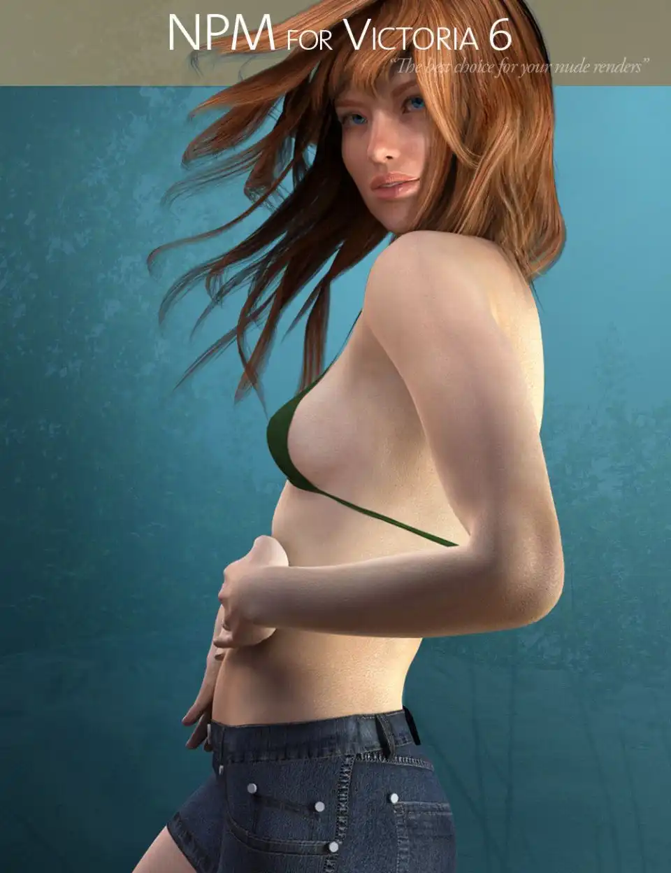 NPM (Natural Petite Breast Morphs) for Victoria 6_DAZ3D下载站