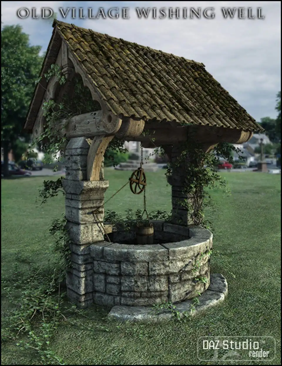 Old Village Wishing Well_DAZ3DDL