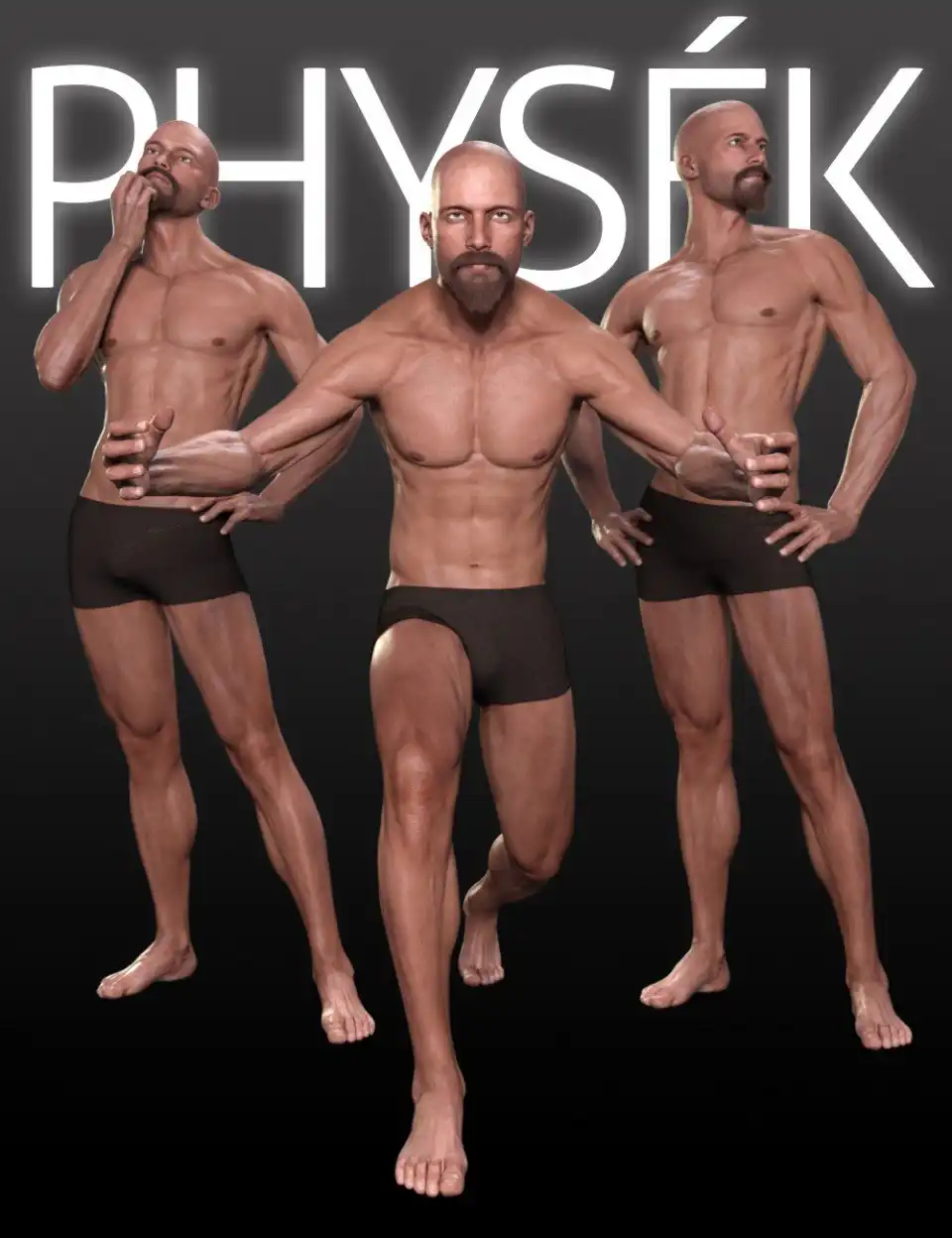 PHYSEK Poses for Michael 7 & Leo 7_DAZ3D下载站
