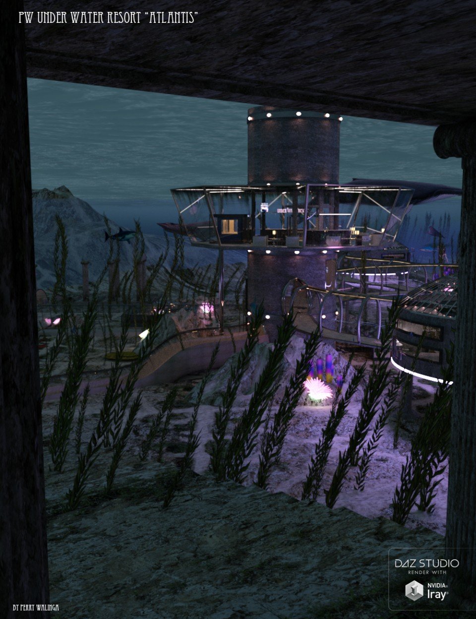 PW Under Water Resort Atlantis_DAZ3D下载站