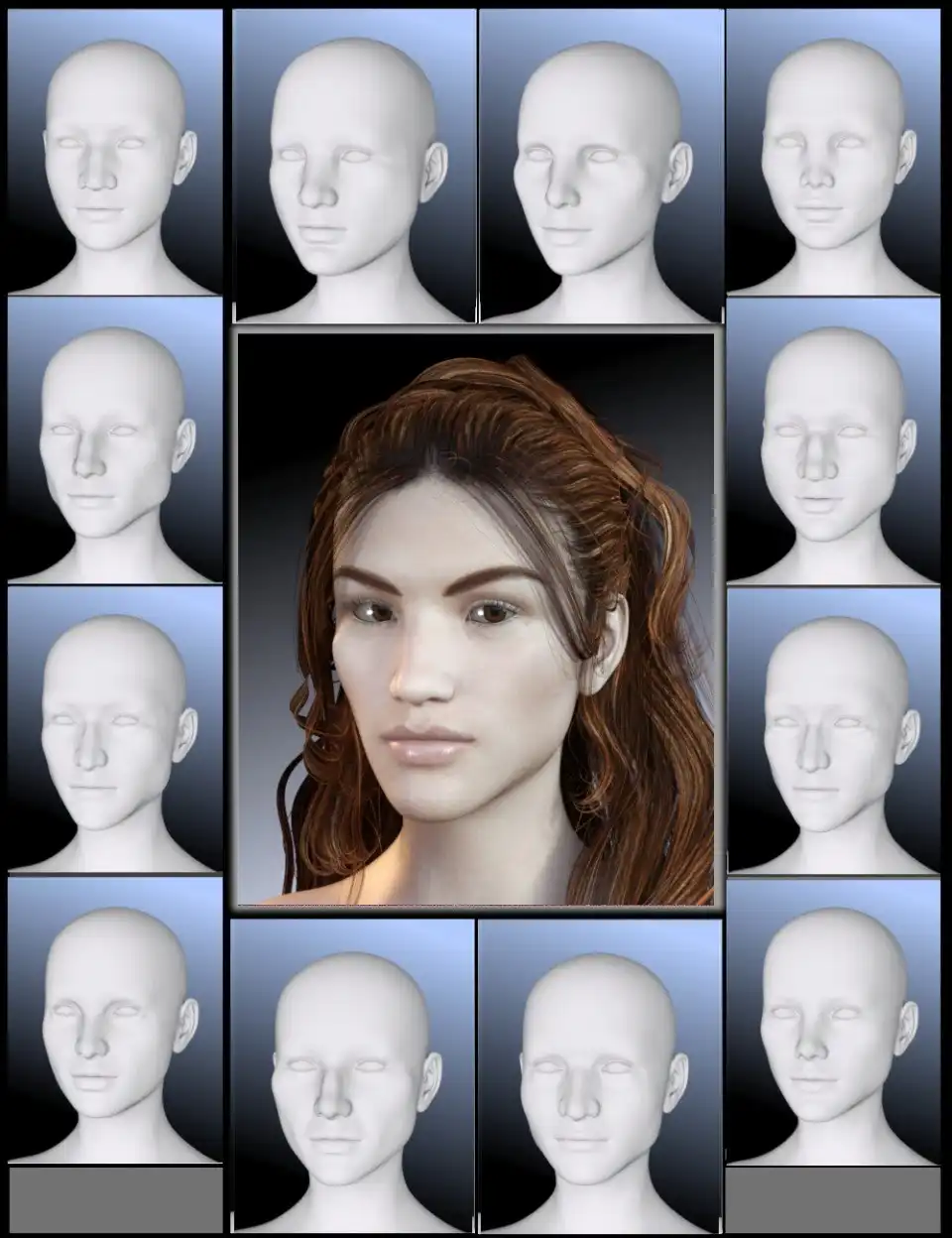 People of Earth: Faces of Europe Genesis 3 Female_DAZ3D下载站
