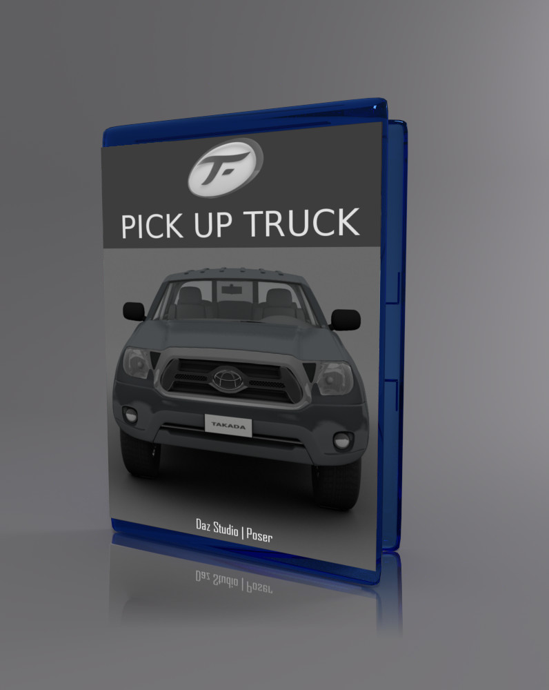 Pick Up Truck_DAZ3D下载站