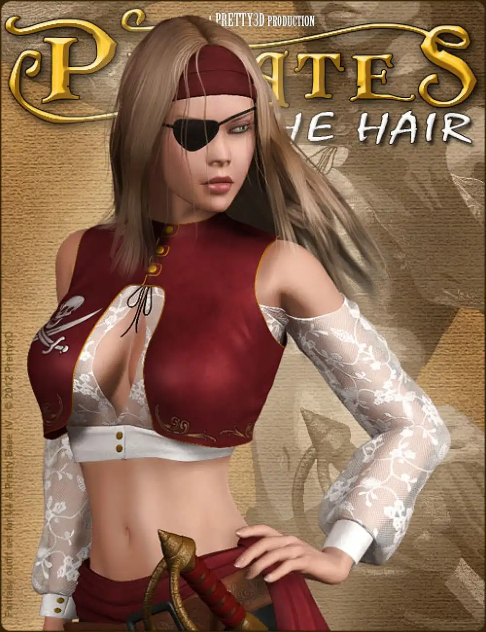 Pirates The Hair_DAZ3DDL
