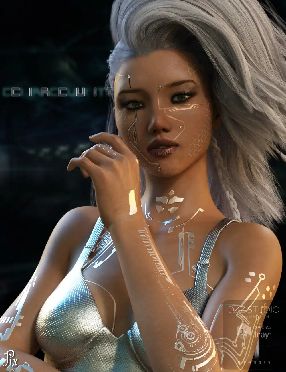 Pix Circuit for Genesis 3 Female_DAZ3D下载站