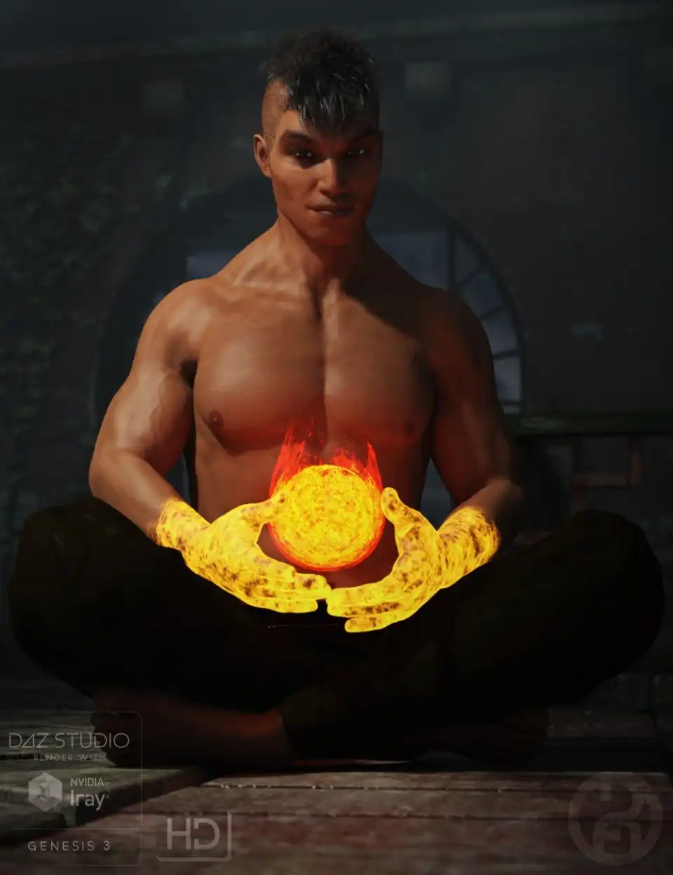 PowerFist Plus for Genesis 3_DAZ3DDL