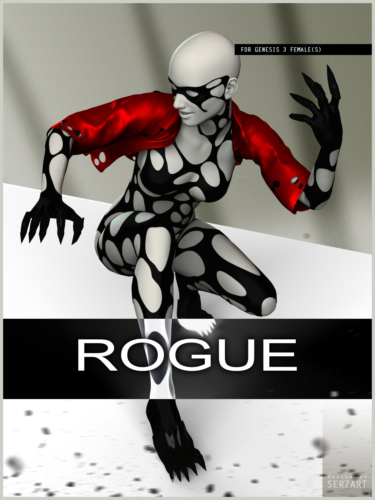 Rogue for Genesis 3 Female_DAZ3D下载站