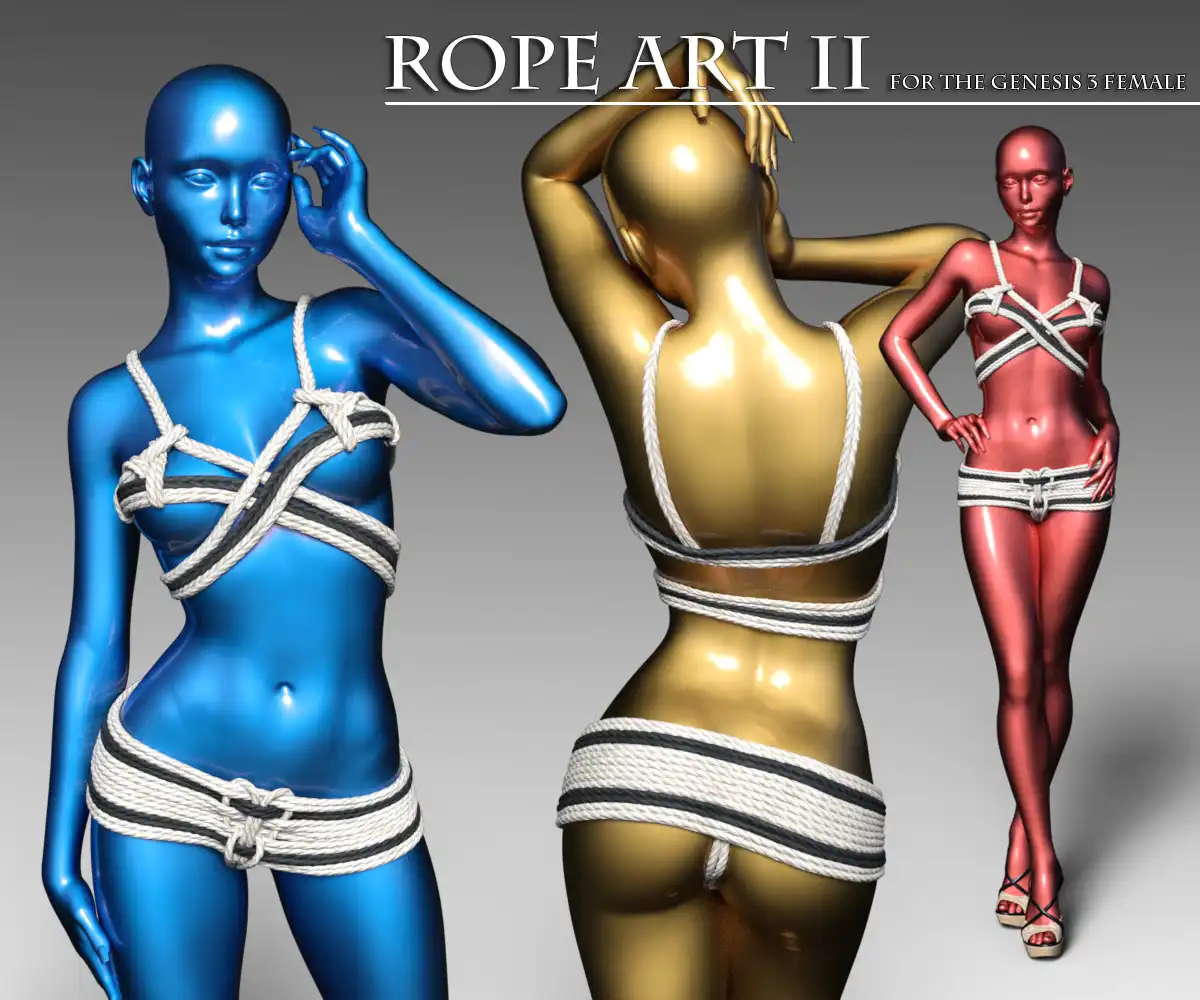 Rope Work 2 for G3F_DAZ3DDL