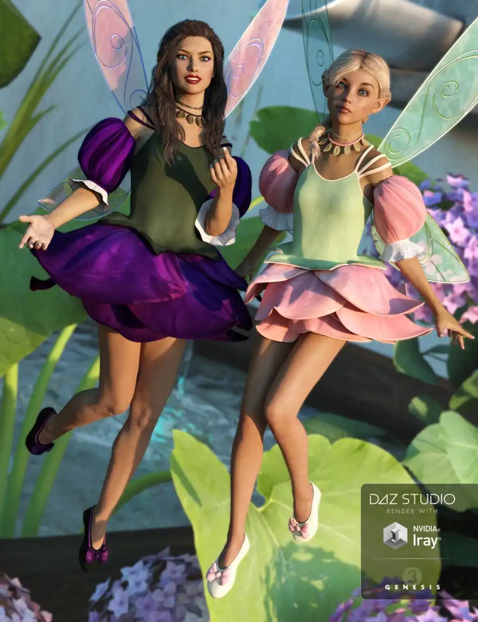 Rose Fairy Textures_DAZ3DDL