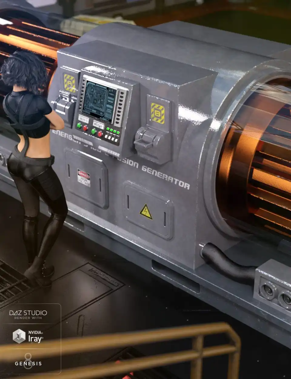 Sci-Fi Generator_DAZ3DDL