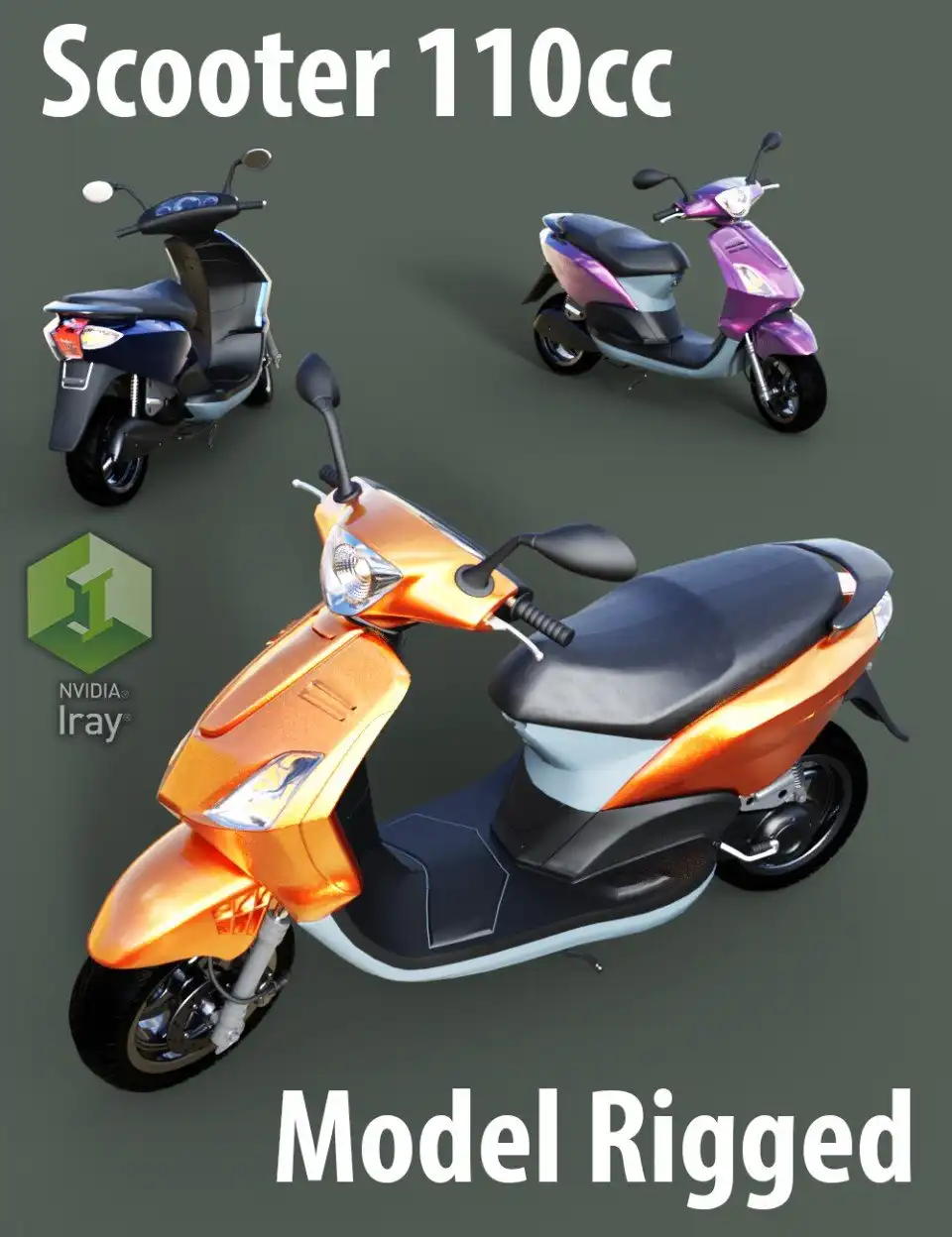 Scooter 110cc_DAZ3DDL