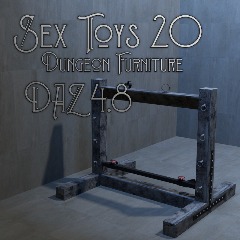 Sex Toys 20 – Dungeon Furniture 5_DAZ3D下载站