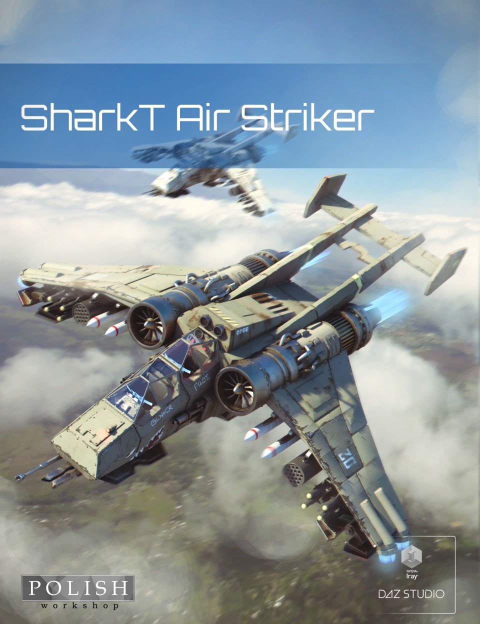 SharkT Air Striker_DAZ3DDL