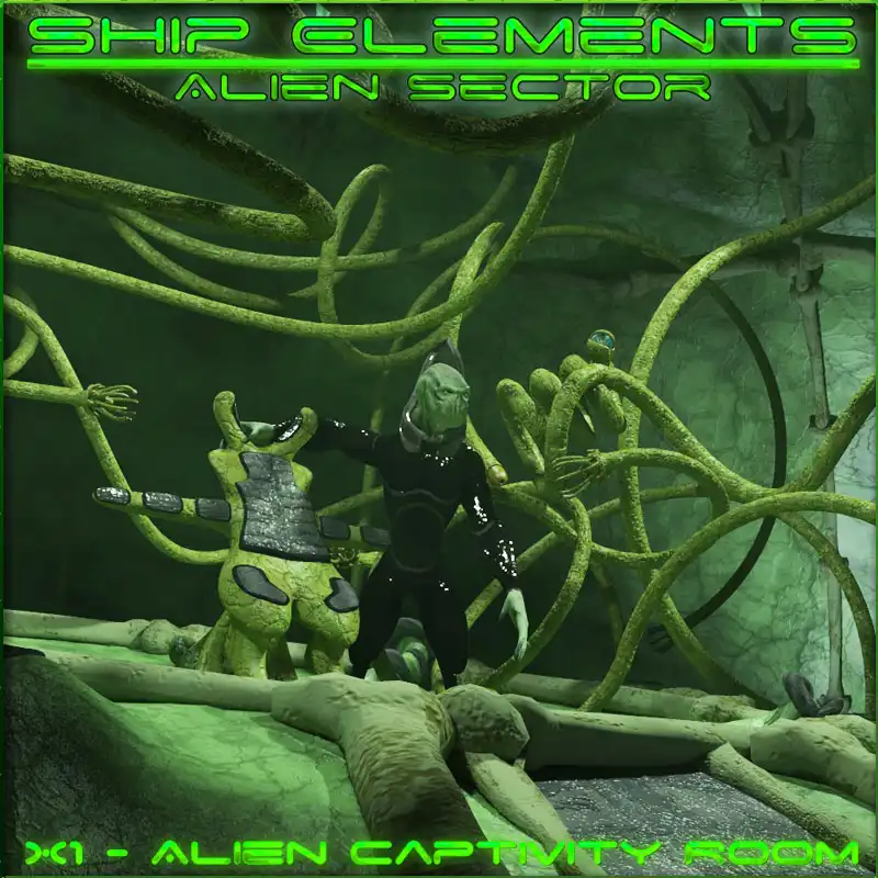 Ship Elements X1: Alien Captivity Room_DAZ3DDL