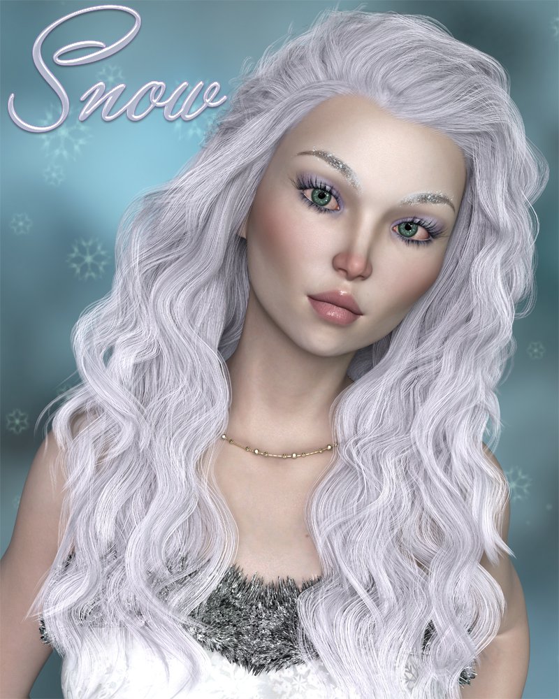 Snow for Genesis 8 Female_DAZ3D下载站