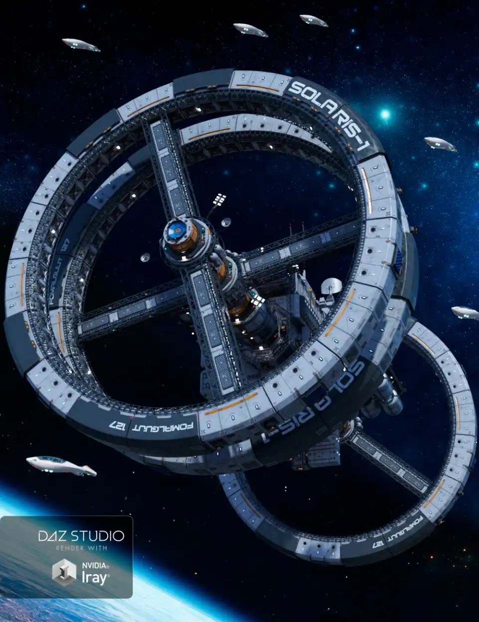 Solaris Station_DAZ3DDL