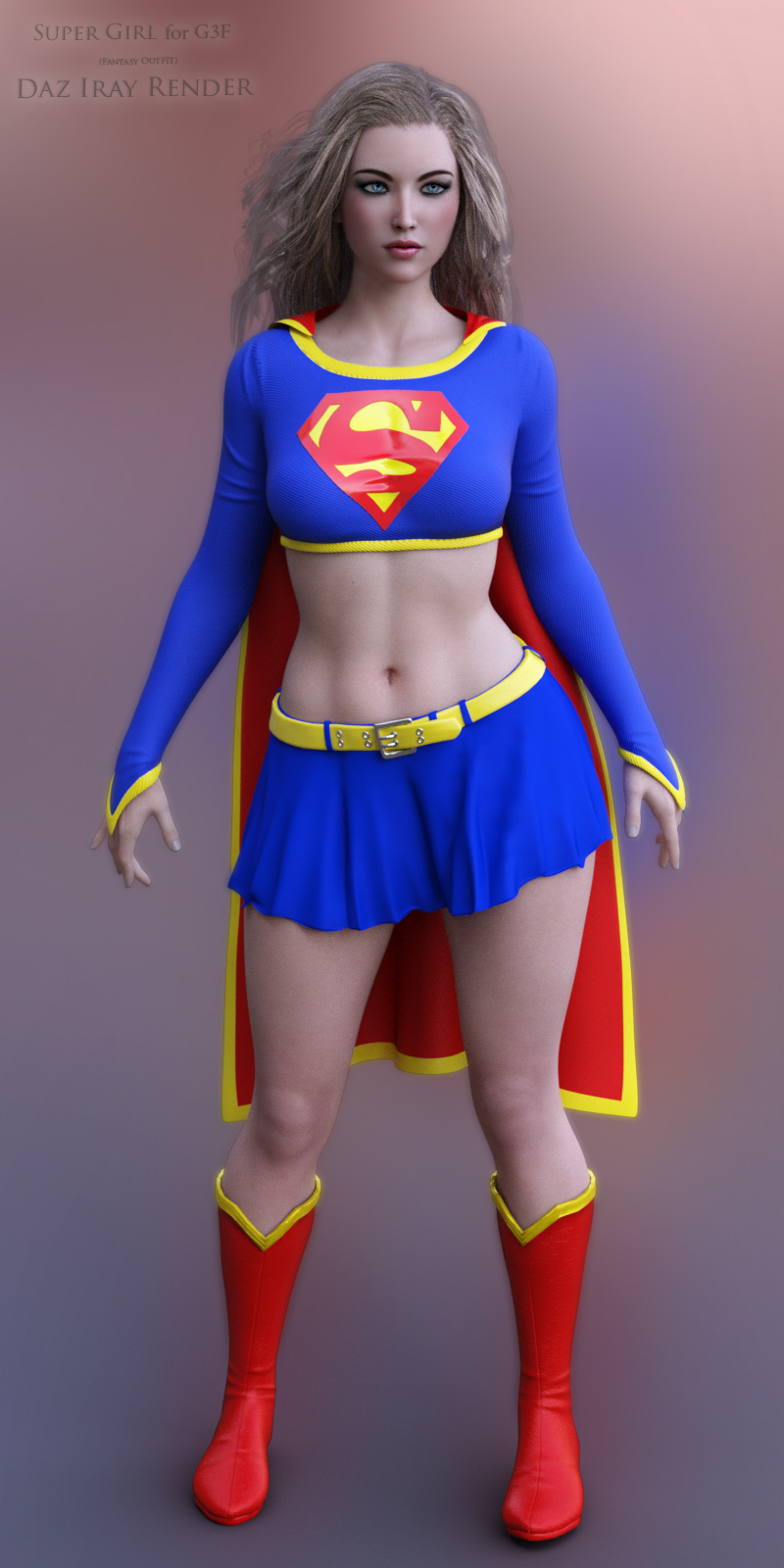 Super Girl MT for G3F_DAZ3D下载站