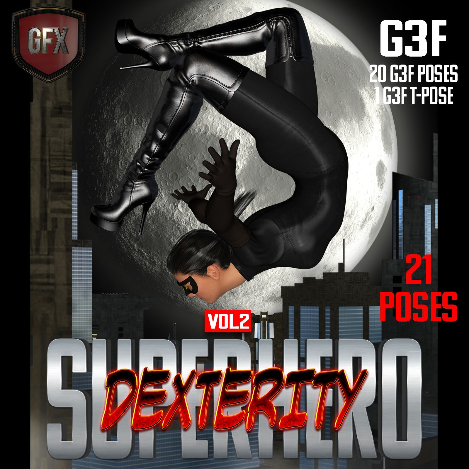 SuperHero Dexterity for G3F Volume 2_DAZ3DDL