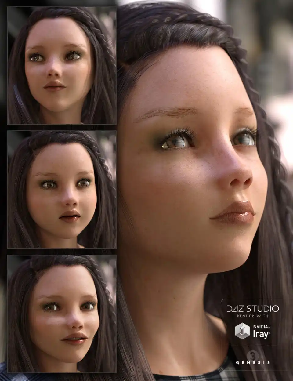 Sweetie Faces for Tween Julie 7_DAZ3DDL
