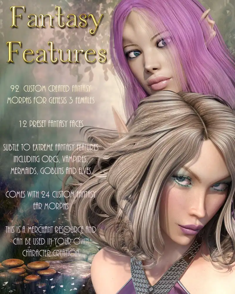 TMLI Fantasy Features_DAZ3DDL