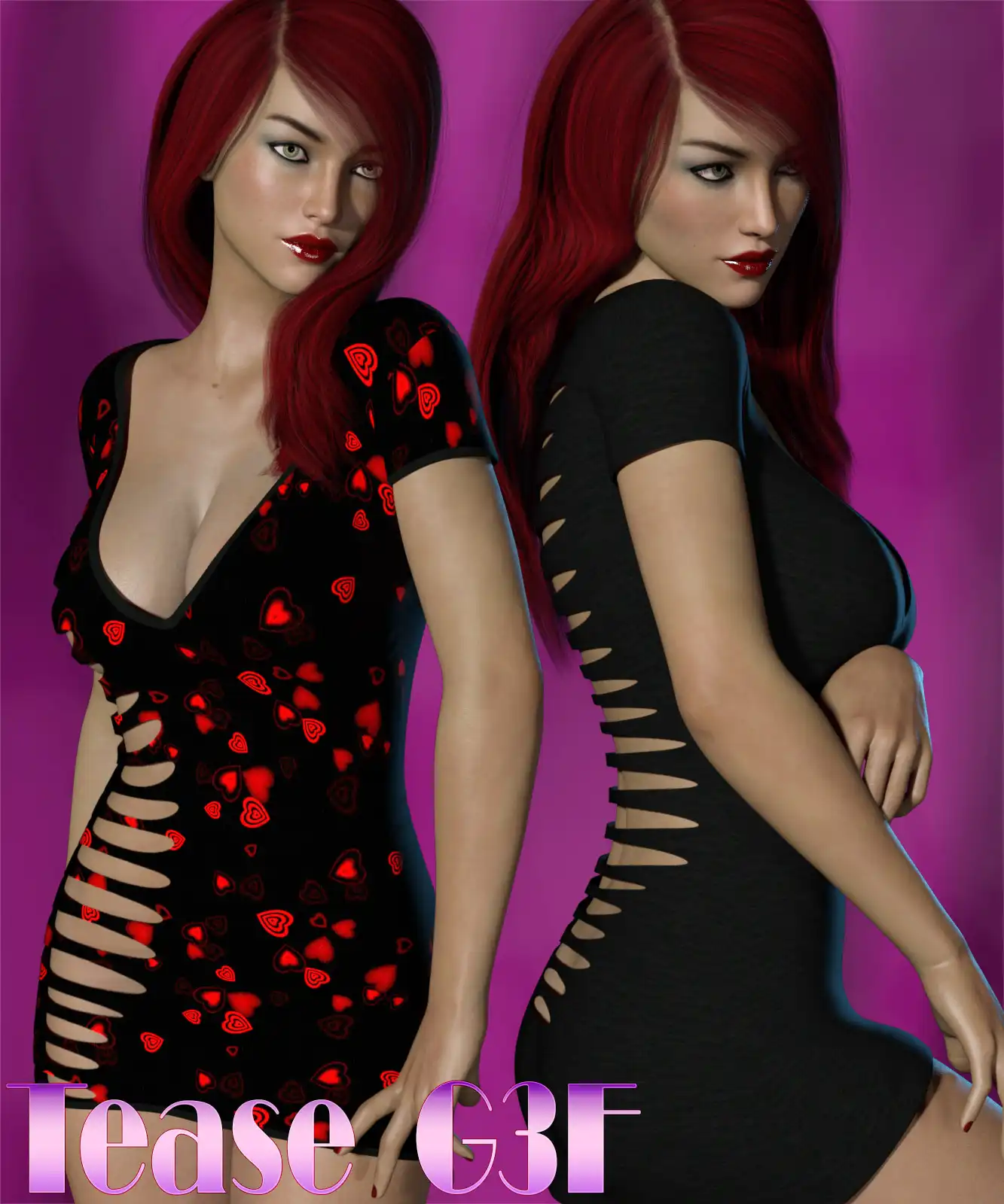 Tease G3F_DAZ3D下载站