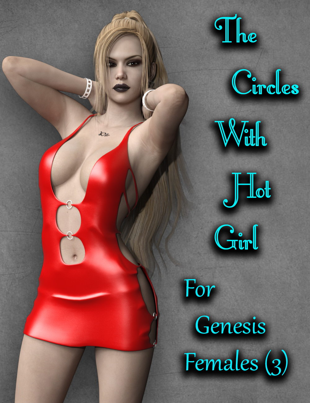 The Circles With Hot Girl For Genesis 3 Females_DAZ3D下载站