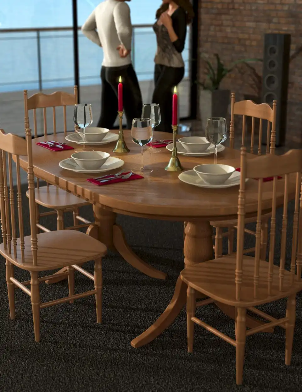 The Dining Collection_DAZ3DDL