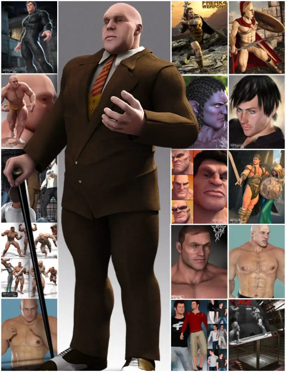 The FREAK 4 Pro Bundle_DAZ3D下载站