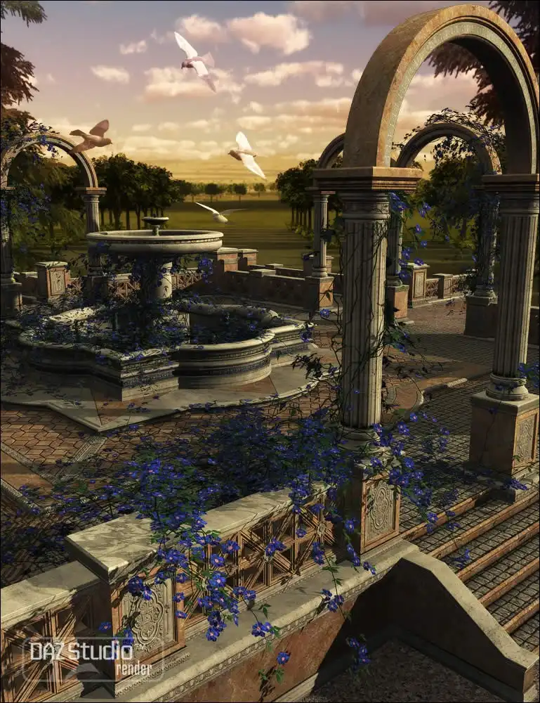 The Folly + Add-ons_DAZ3DDL