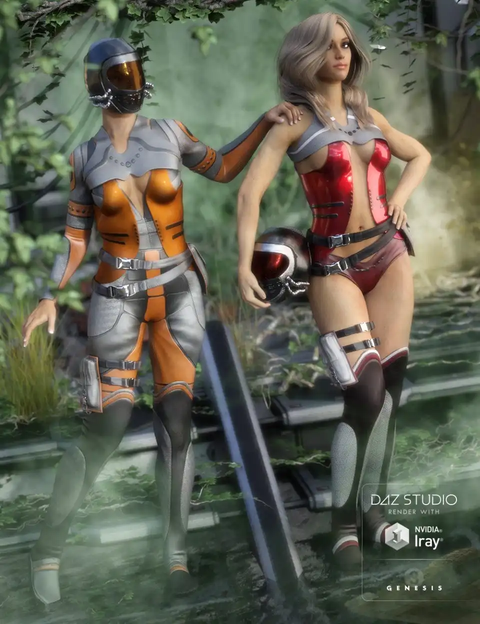 The Guardian Outfit Nebula Textures_DAZ3DDL