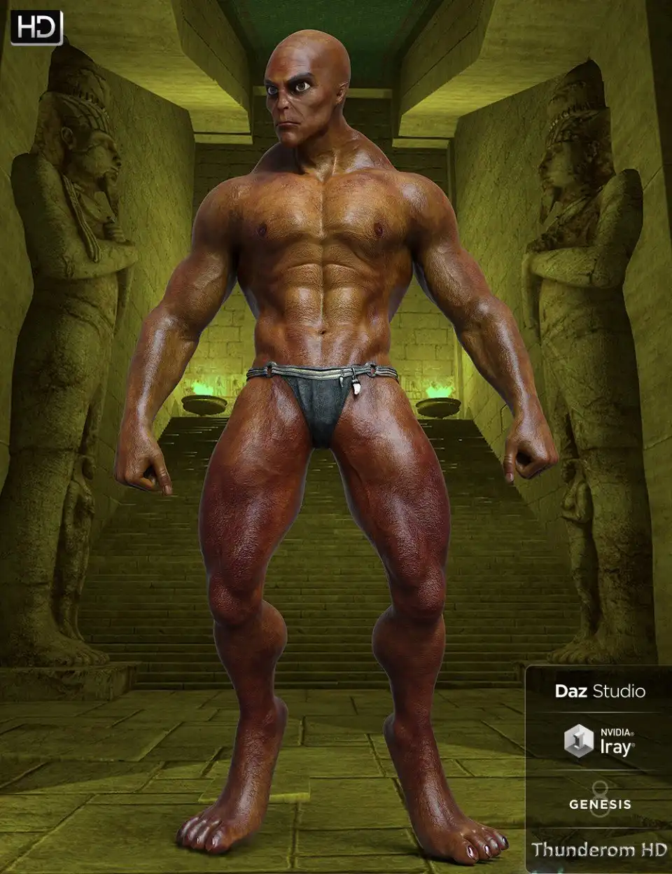 Thunderom HD For Genesis 8 Male_DAZ3DDL