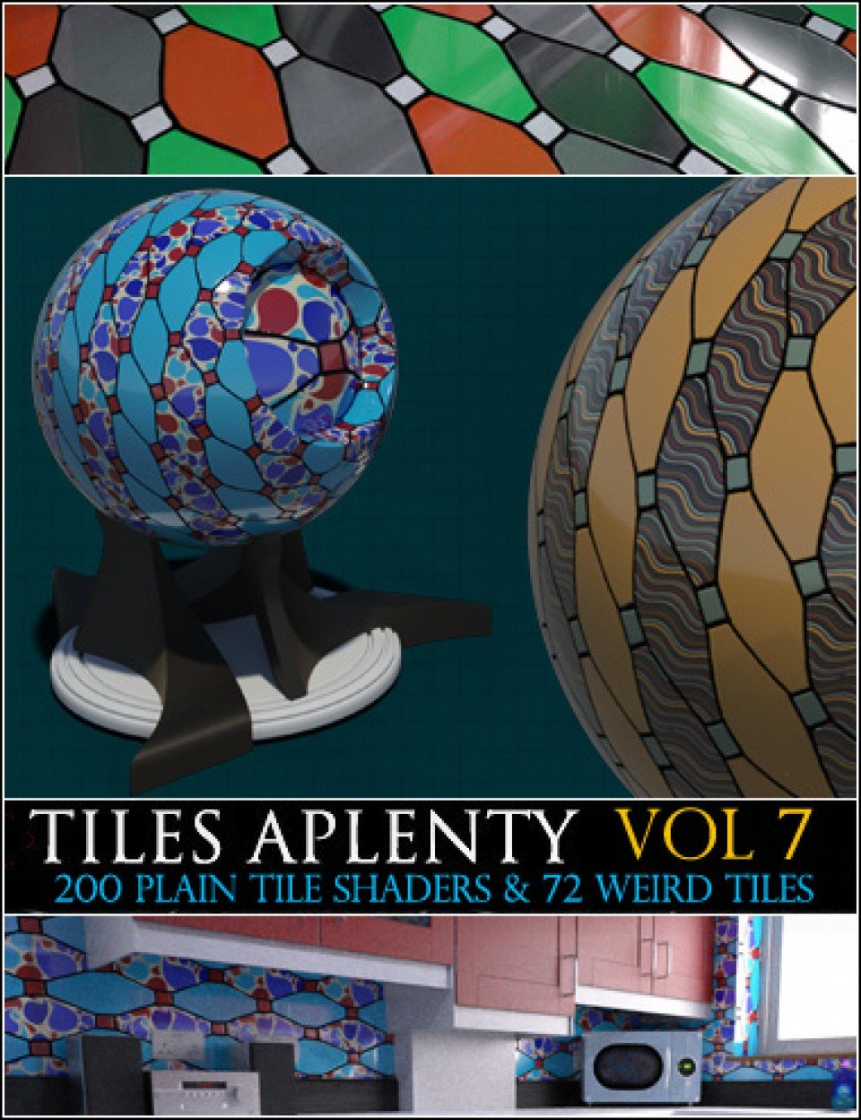 Tiles Aplenty Vol VII_DAZ3DDL