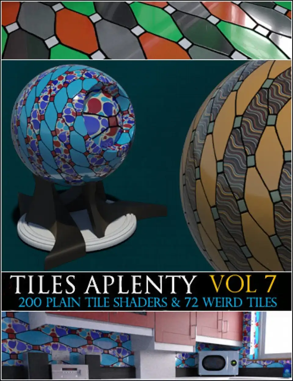 Tiles Aplenty Vol VII_DAZ3DDL