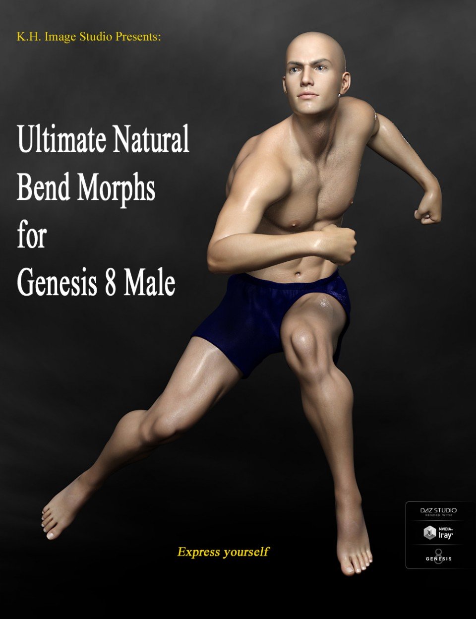 Ultimate Natural Bend Morphs for Genesis 8 Male_DAZ3D下载站