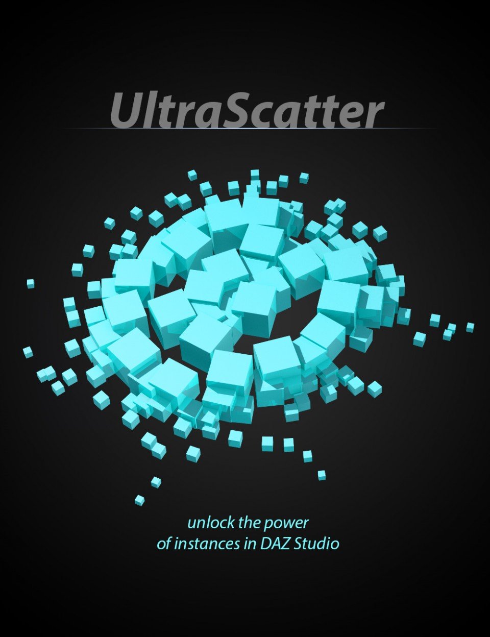 UltraScatter Advanced Instancing for Daz Studio_DAZ3D下载站