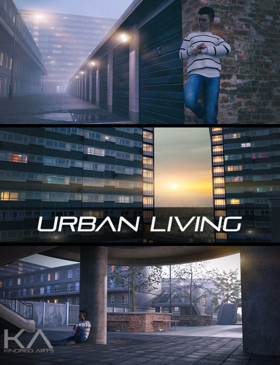 Urban Living_DAZ3D下载站