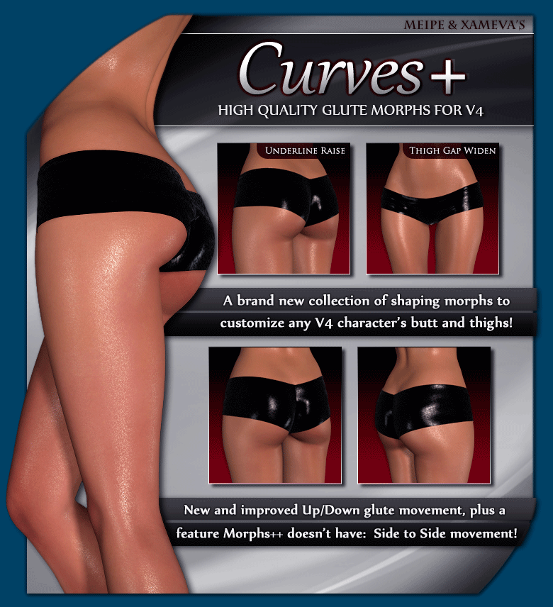 V4 Curves Glute Shaping and Movement Morphs_DAZ3DDL