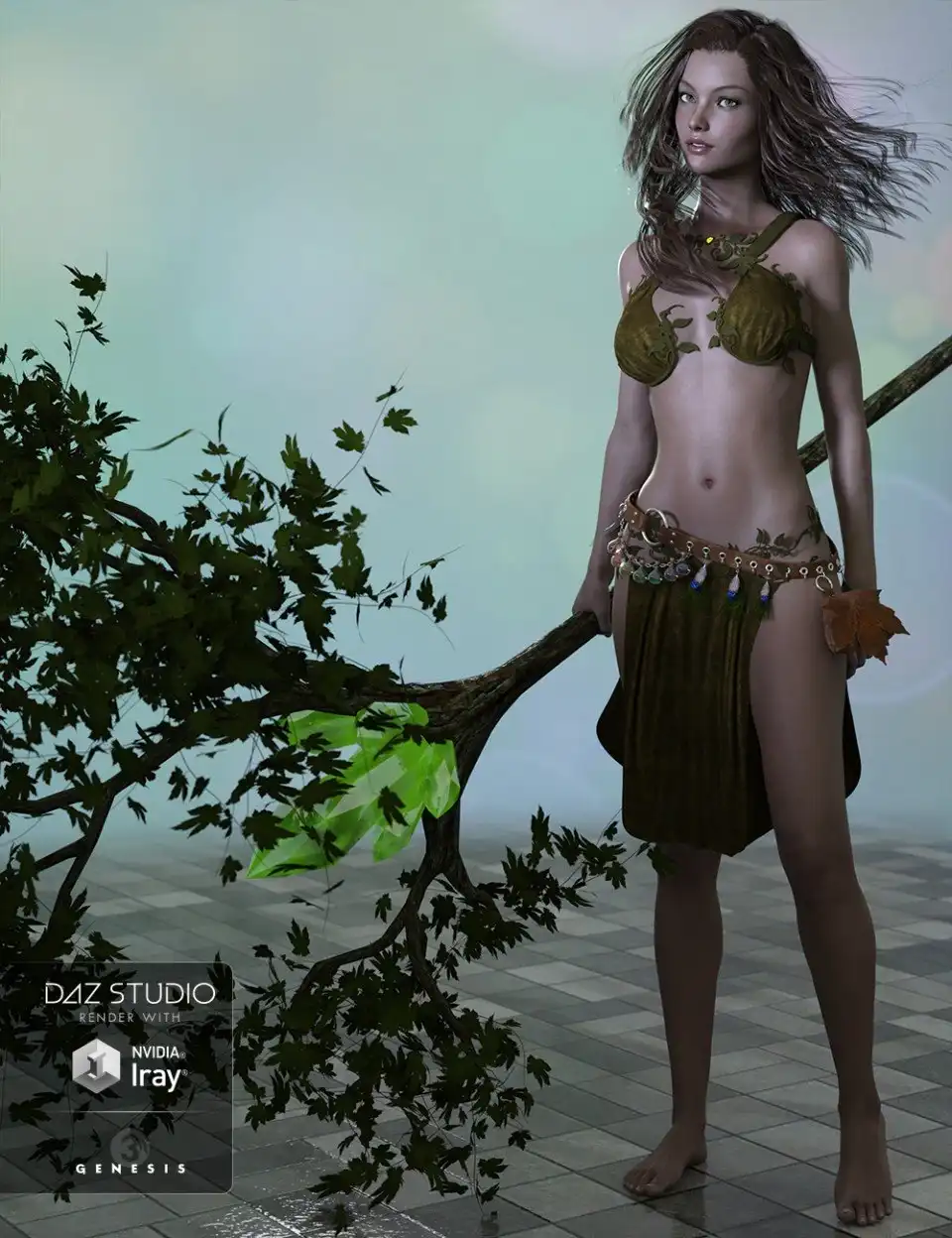 Woodland Elf for Genesis 3 Female(s)_DAZ3DDL