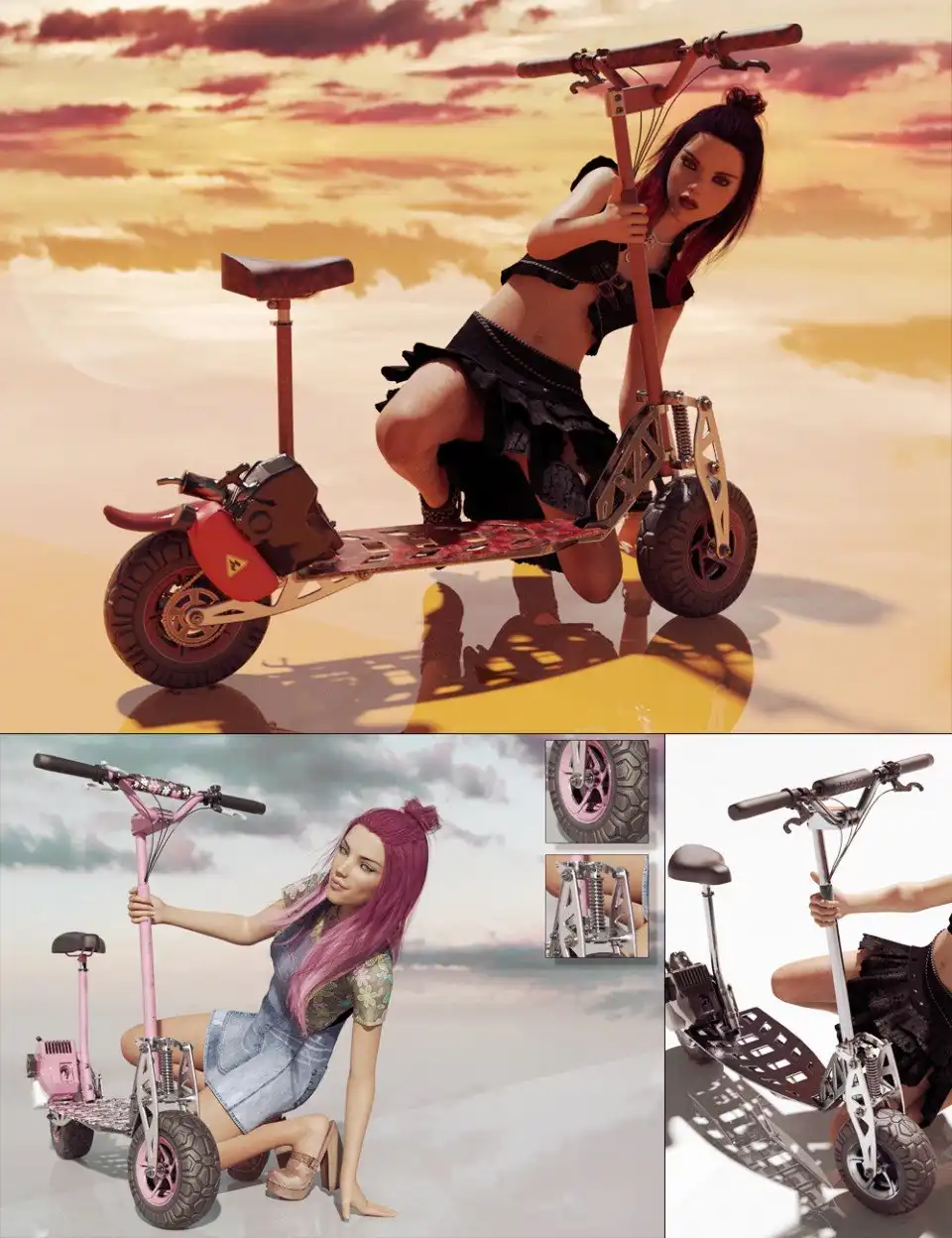 Xtreme GoPed_DAZ3DDL