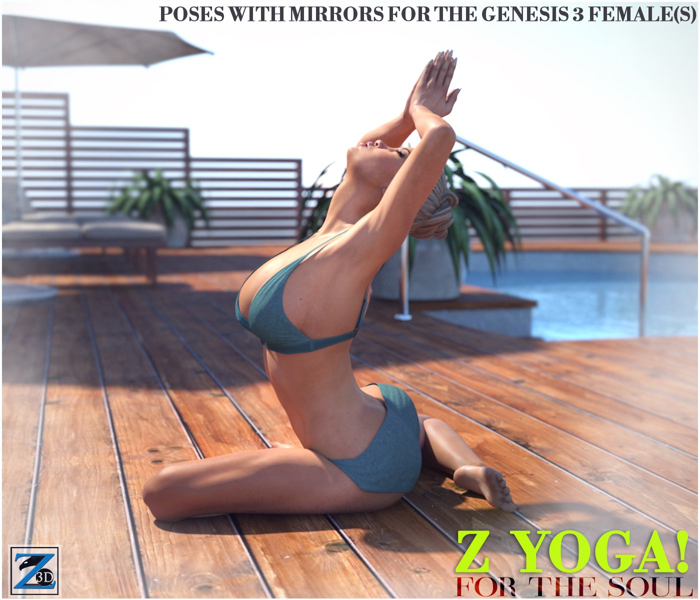 Z Yoga For The Soul – Poses for Genesis 3 Female(s)_DAZ3DDL