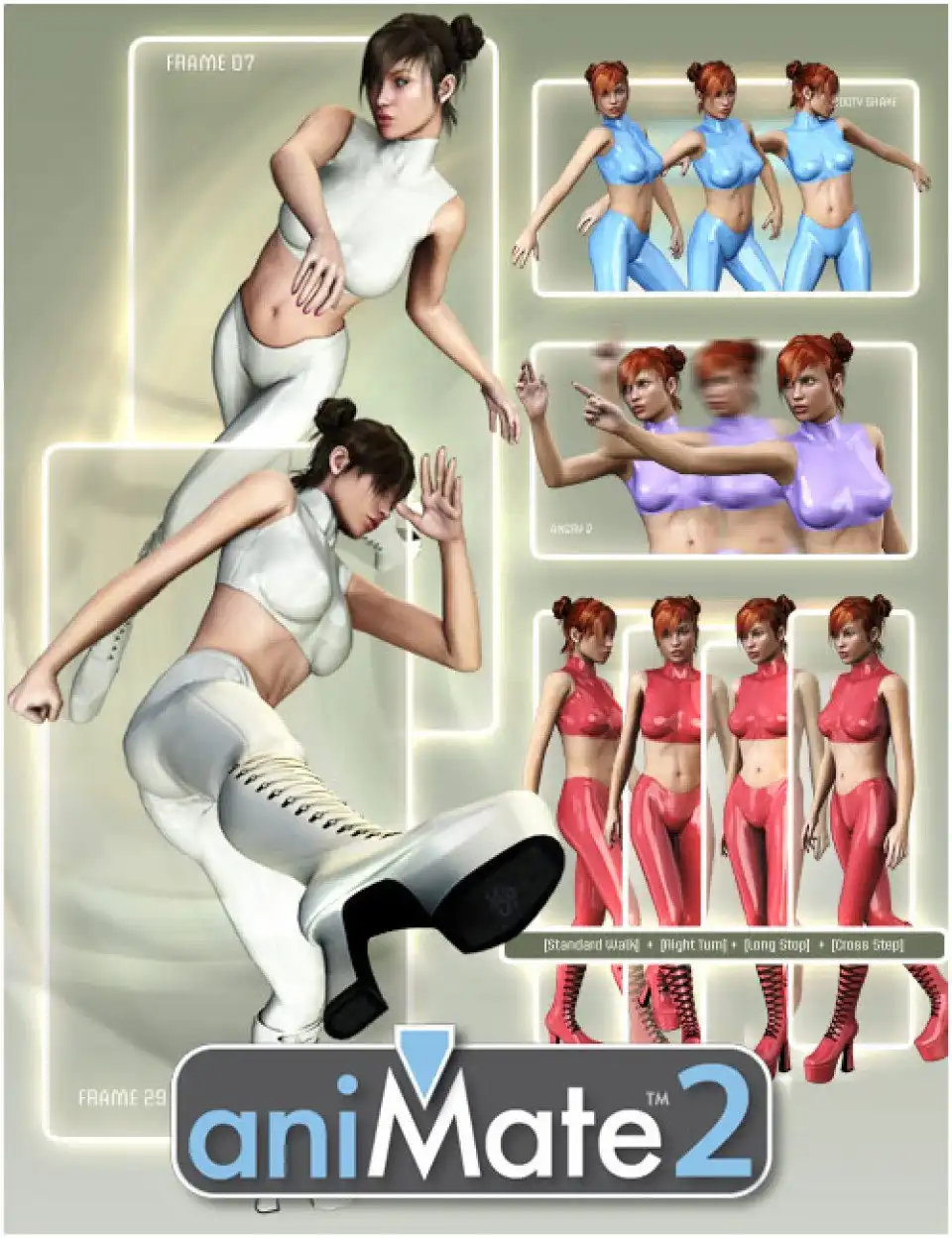 aniMate2 Content Bundle_DAZ3DDL